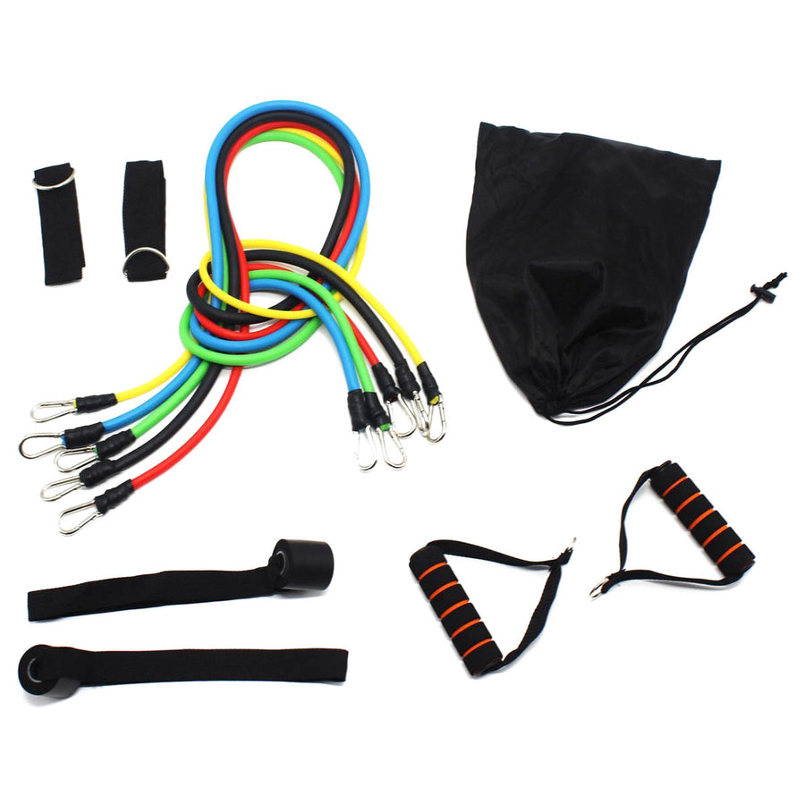 Ariko Professionele Fitness Elastiek set 5 stuks - Sport elastieken - Verschillende weerstanden - Diverse kleuren