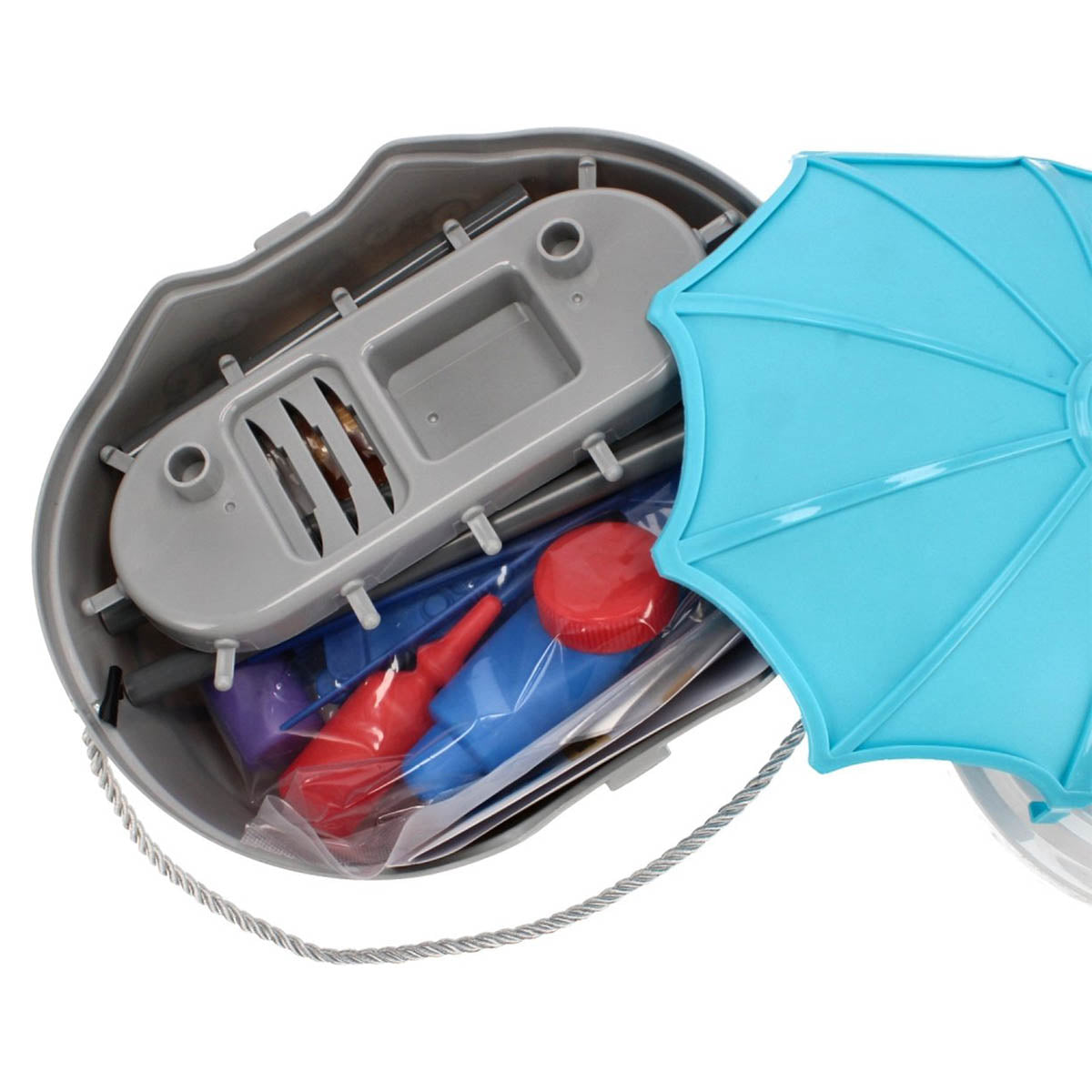 <tc>Ariko</tc>  Toy Suitcase Doctor 39 Teile - Blutdruckmessgerät, Schere, Medikamente, Untersuchungsutensilien und vieles mehr - praktischer Koffer zum Mitnehmen