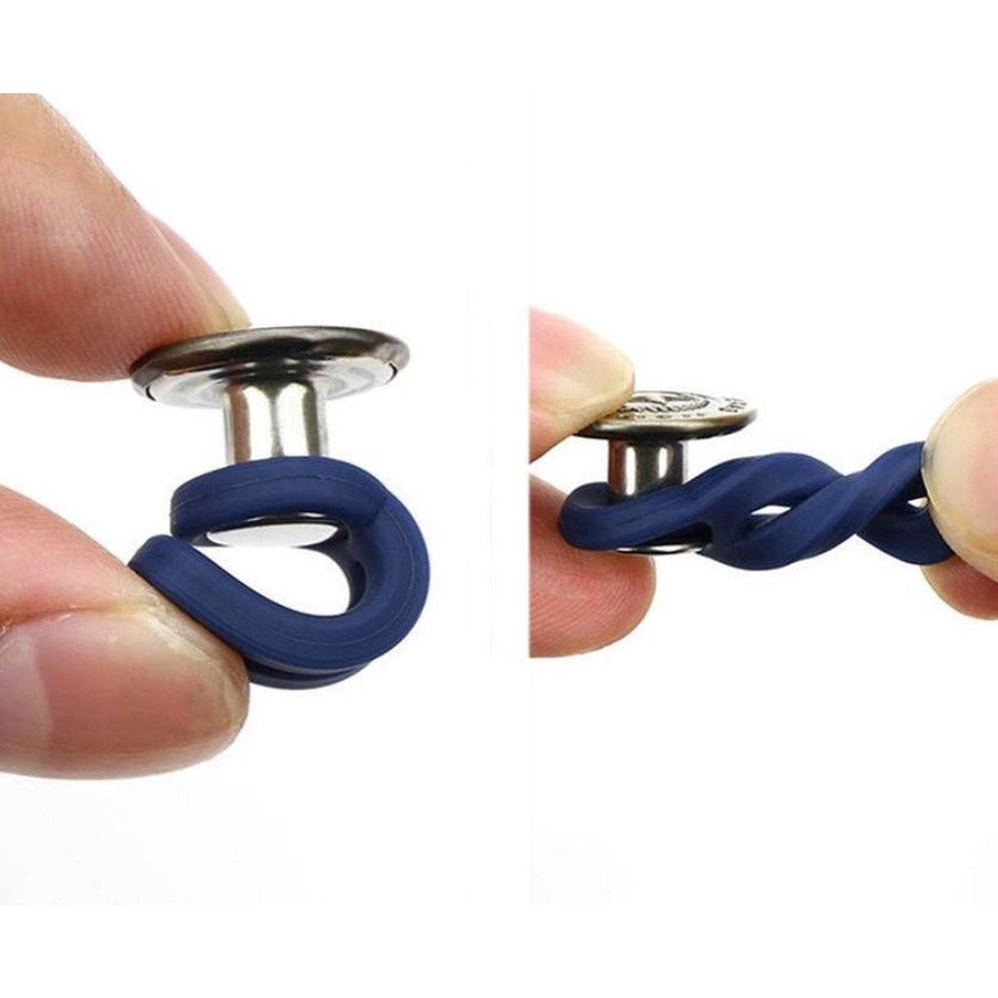 Spijkerbroek verlengknoop- 1 x 5 cm & 1 en 2 cm - knoopverlenger - verstelknoop - spijkerbroek te strak - Wonderknopen - Zwangerschap Broekverbreder - Knoopsgat verlengers - Ariko