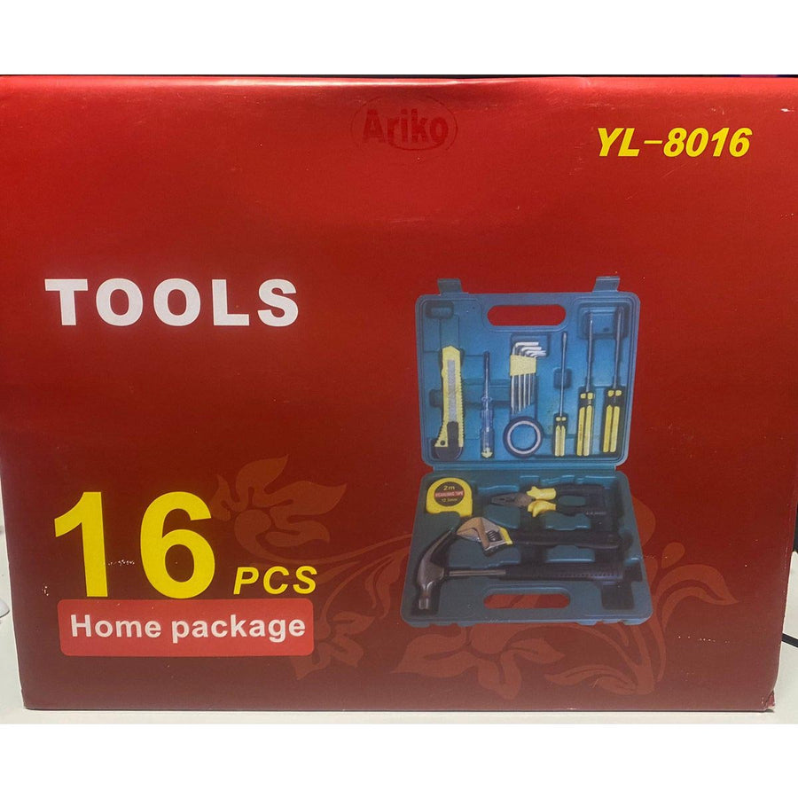 Ariko Gereedschapsset Koffer - DIY - Gereedschapskoffer - Tool set - 16 Delig