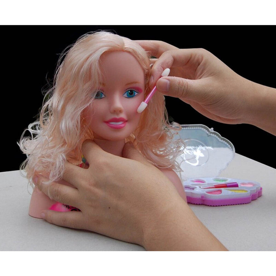 Ariko - Haubenkopf mit Schminkset und Haarschmuck 24 Stück - 22cm