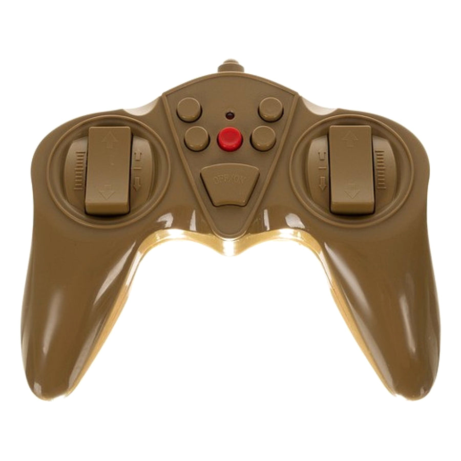 Ariko XXL RC Speelgoed Tank - Beige - Op Afstand bestuurbare Radiografische Tank Met Afstandsbediening - Met Geluid & Licht Effecten - Met Interne Accu - 2.4Gz - Schaal 1:14