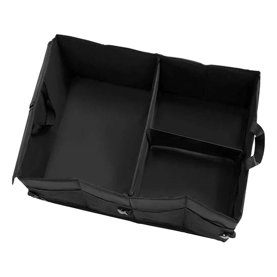 Kofferbak Organizer Auto - 3 Sorteervakken - Kofferbak-Tas - Opvouwbare Opbergtas - Zwart - Ariko