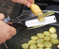 Thumbnail for Ariko Clever Cutter 2in1 Planche à découper et couteau - Ciseaux de cuisine - Kitchen Aid - Ustensiles de cuisine