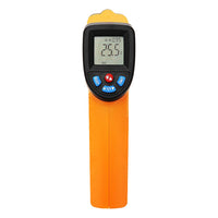 Thumbnail for <tc>Ariko</tc>  Infrared Laser Thermometer - Surface thermometer - Non-contact - Laser pointer - Blacklight LCD Screen - Incl Batteries - Orange - up to 550º