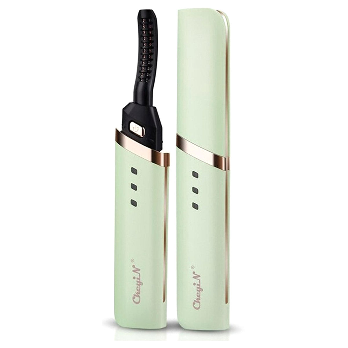 <tc>Ariko</tc> Cheyi_N® Professional Electric Eyelash Curler - Light Green - Lash Lift - Eyelash Lift - Full Eyelashes - Heated - Rechargeable