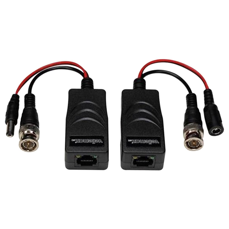 Ariko TVI Video-/ Voedingsbalun met 8P8C (RJ45) connector en BNC/Voedingskabels - Paar