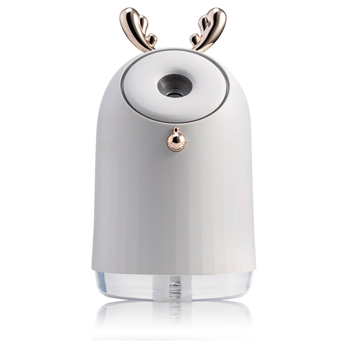 Ariko Luchtbevochtiger - Humidifier - Aromatherapie - Diffuser - Mistmaker - Inclusief reserve filter - 220ML - Wit Hert - Mini Humidifier
