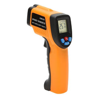 Thumbnail for <tc>Ariko</tc>  Thermomètre laser infrarouge - Thermomètre de surface - Sans contact - Pointeur laser - Écran LCD Blacklight - Piles incluses - Orange - jusqu'à 550º