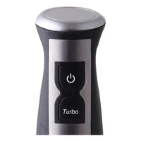 Thumbnail for <tc>Ariko</tc> Turbo Hand Blender 600W - Black - including mixing and measuring reservoir - stainless steel blade - 2 speeds - easy to clean