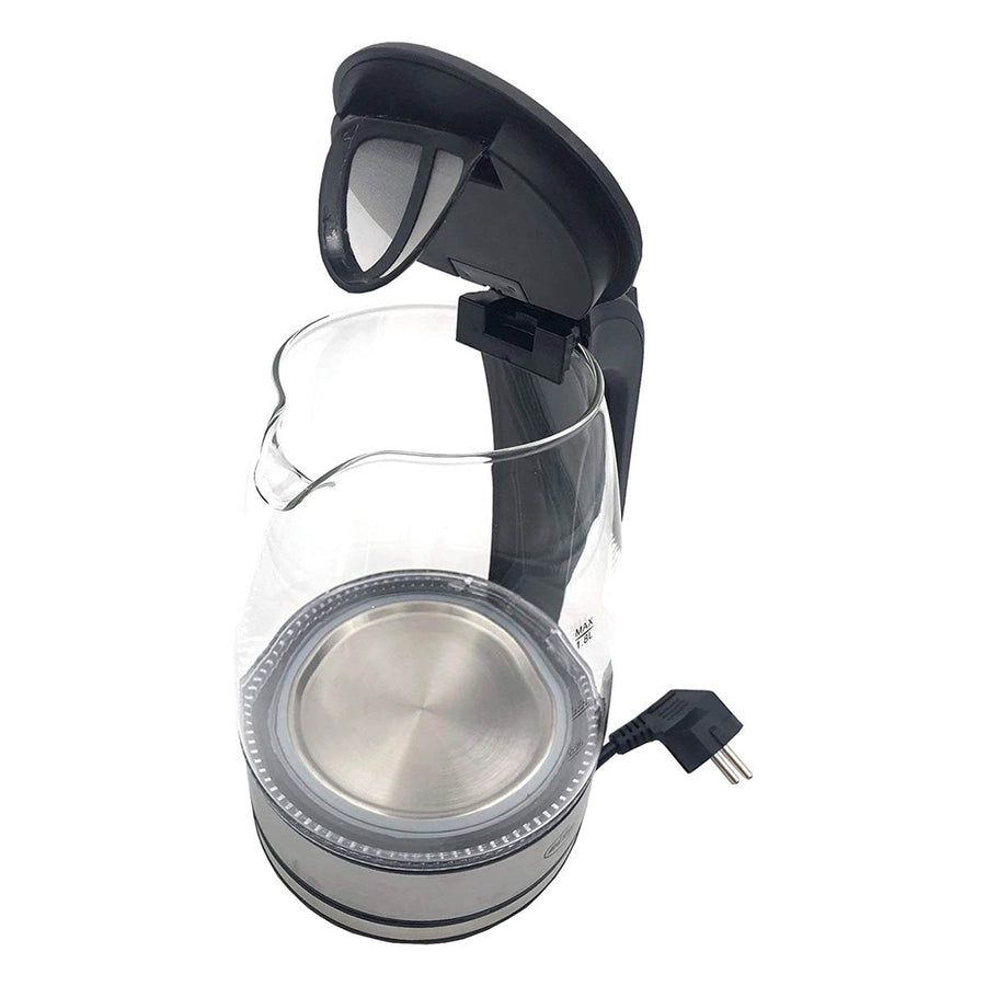 Ariko Elta Glazen Waterkoker - 1,8 liter - Blauwe LED Verlichting - 2200W