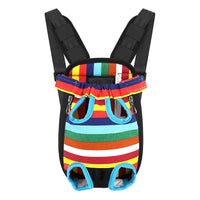 Thumbnail for <tc>Ariko</tc> porte-chien - sac à dos - sac de transport - sac à dos pour chien - porte-chien - aussi pour votre chat - arc-en-ciel
