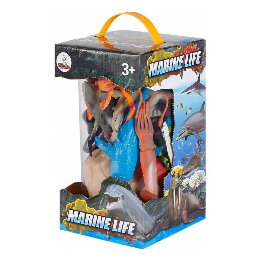 Ariko Zeedieren Speelset - Geweldig voor kinderen - 30 Delig - Inclusief speelkleed