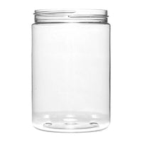 Thumbnail for Ariko Glas | Leichte Kunststoffdose mit Schraubdeckel | 750ml | Dose mit weißem Deckel | Vorratsdose | Wieder auffüllbar