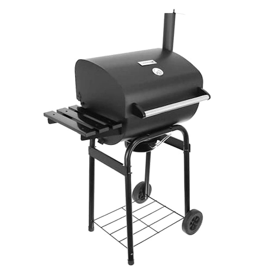 Charcoal Grill barbecue - RVS - Zwart - Mobiel - Ariko