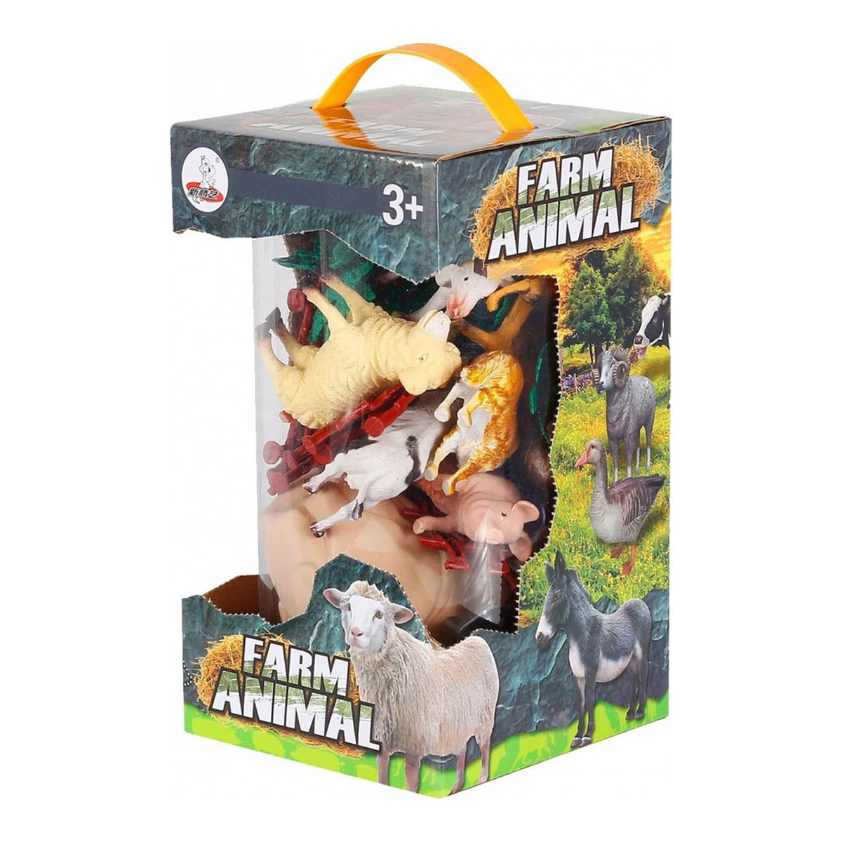 Ariko Bauernhoftiere-Spielset – ideal für Kinder – 30 Teile – inklusive Spielmatte