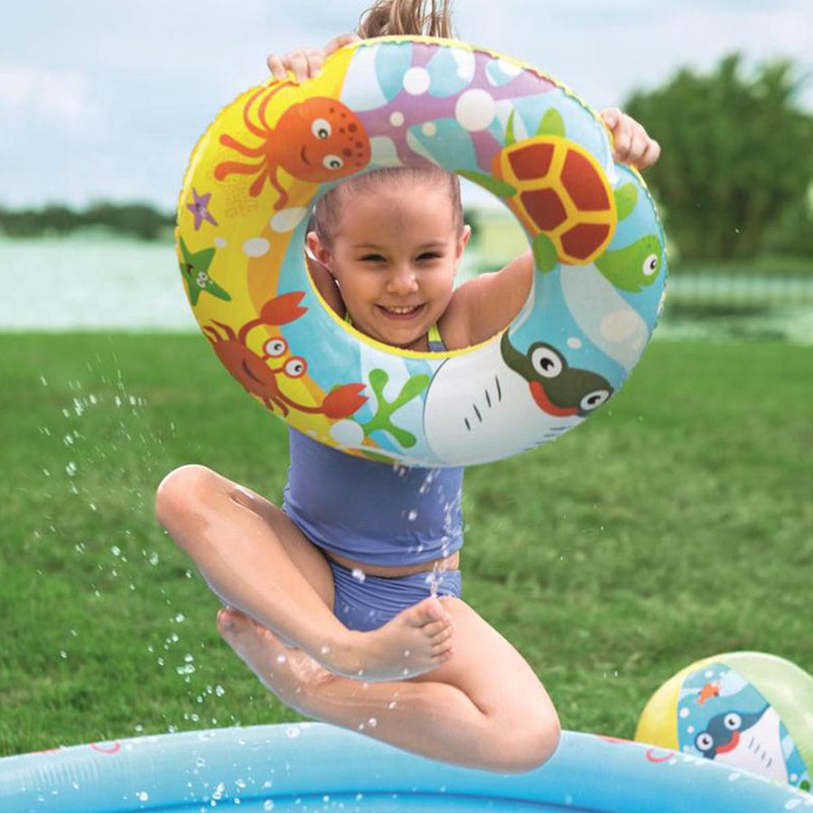 Opblaasbaar Zwembad inclusief accessoires - 122 x 20 cm - Ariko