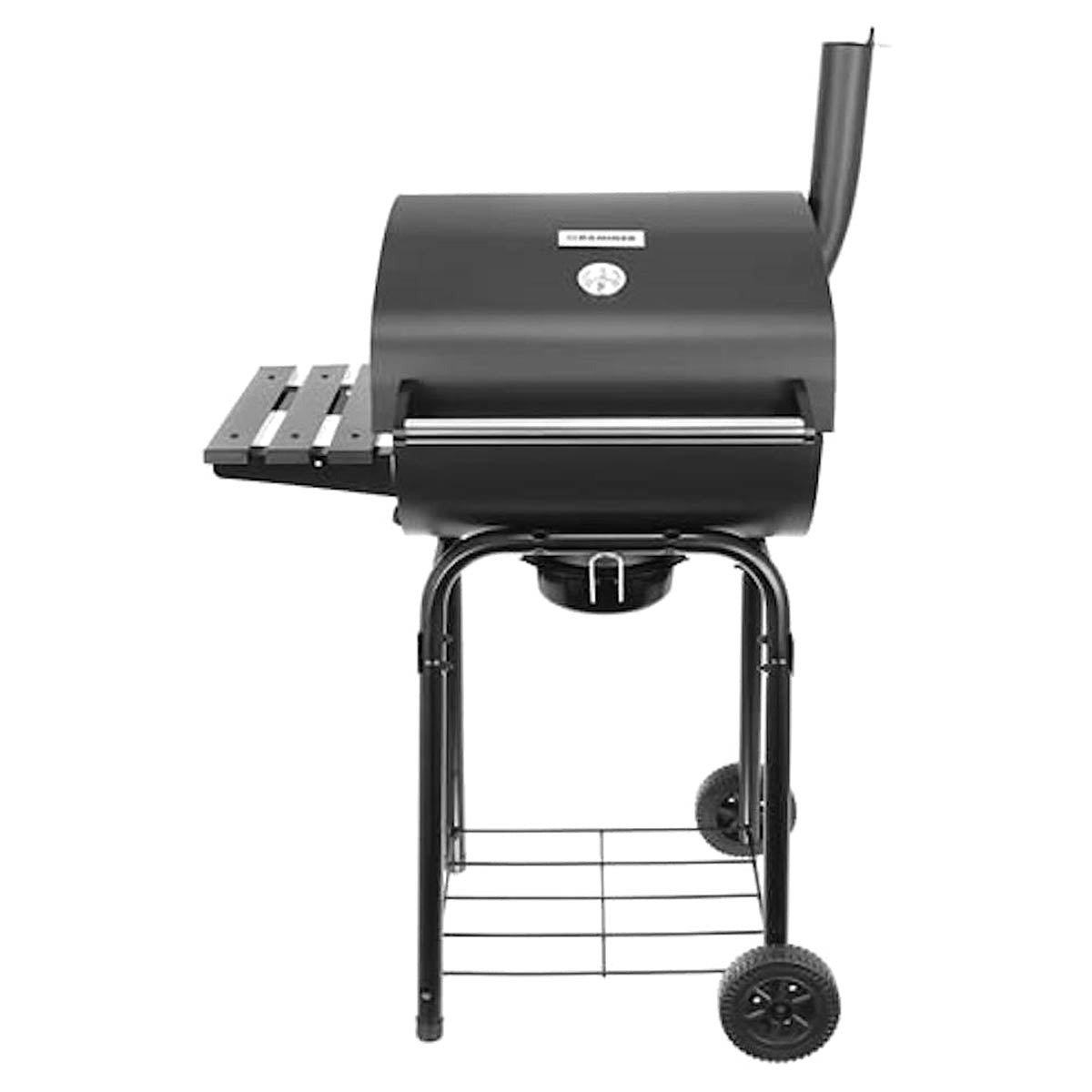 Charcoal Grill barbecue - RVS - Zwart - Mobiel - Ariko