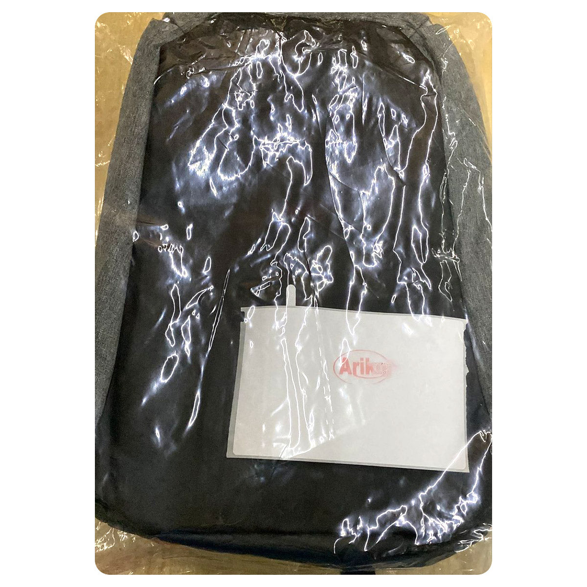 <tc>Ariko</tc> Sac à dos antivol - Sac à dos de voyage - Gris - Sac pour ordinateur portable - Cartable - Incl. cable USB