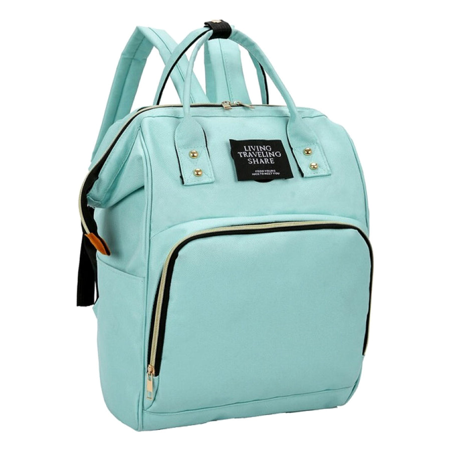 Ariko Luiertas Rugzak - Groen - Inclusief Flessenwarmhouder met Isoleervak - Kinderwagenhaken - Grote Capaciteit - Waterafstotend