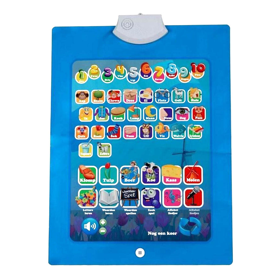 Oefenmat Nederlandse woordjes - 58x42cm - met muziek en geluid - Ariko