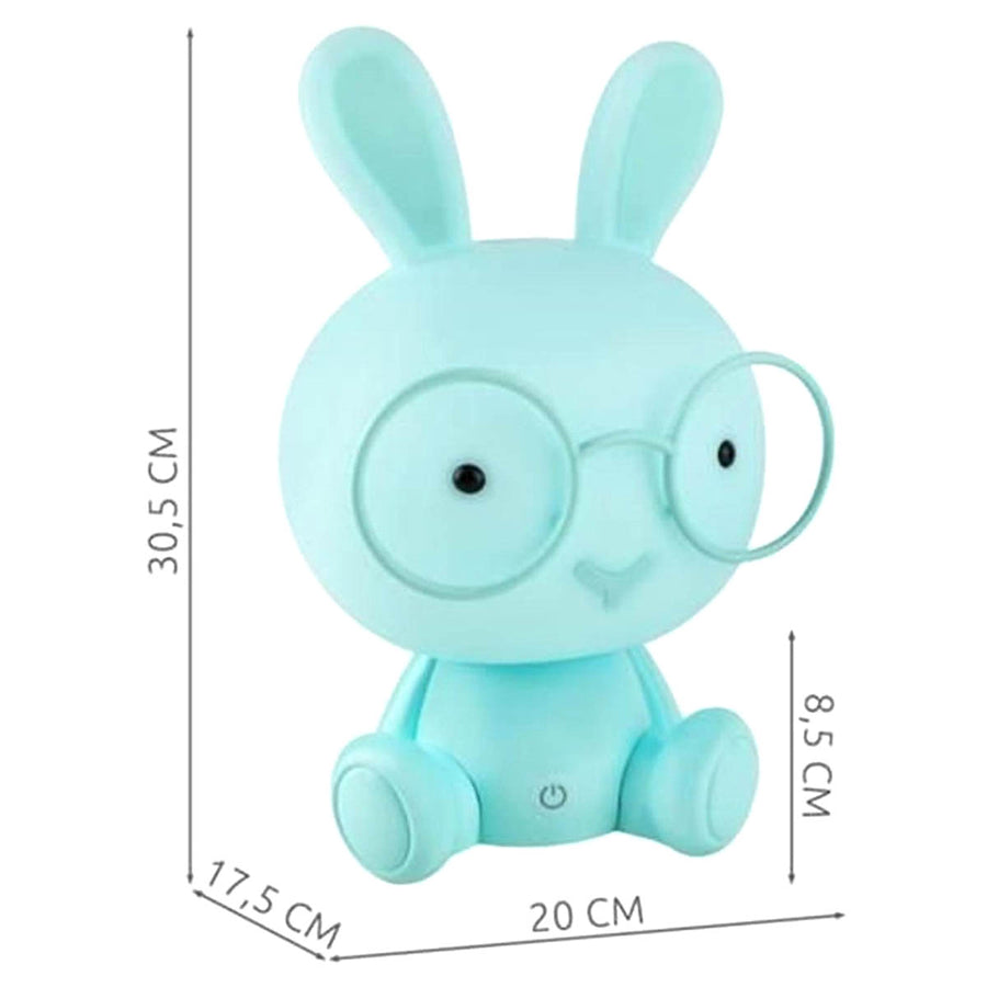 <tc>Ariko</tc> XL Bear Table lamp Children's room Baby room - Night light - LED Dimmable - 3 Step Dim - Blue - teddy bear