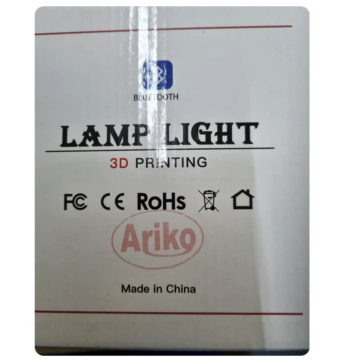 Ariko Veilleuse 3D lune - lumière étoile - 15 cm - Lampe à poser - Batterie 15 à 89 heures - 16 couleurs LED dimmables et Télécommande
