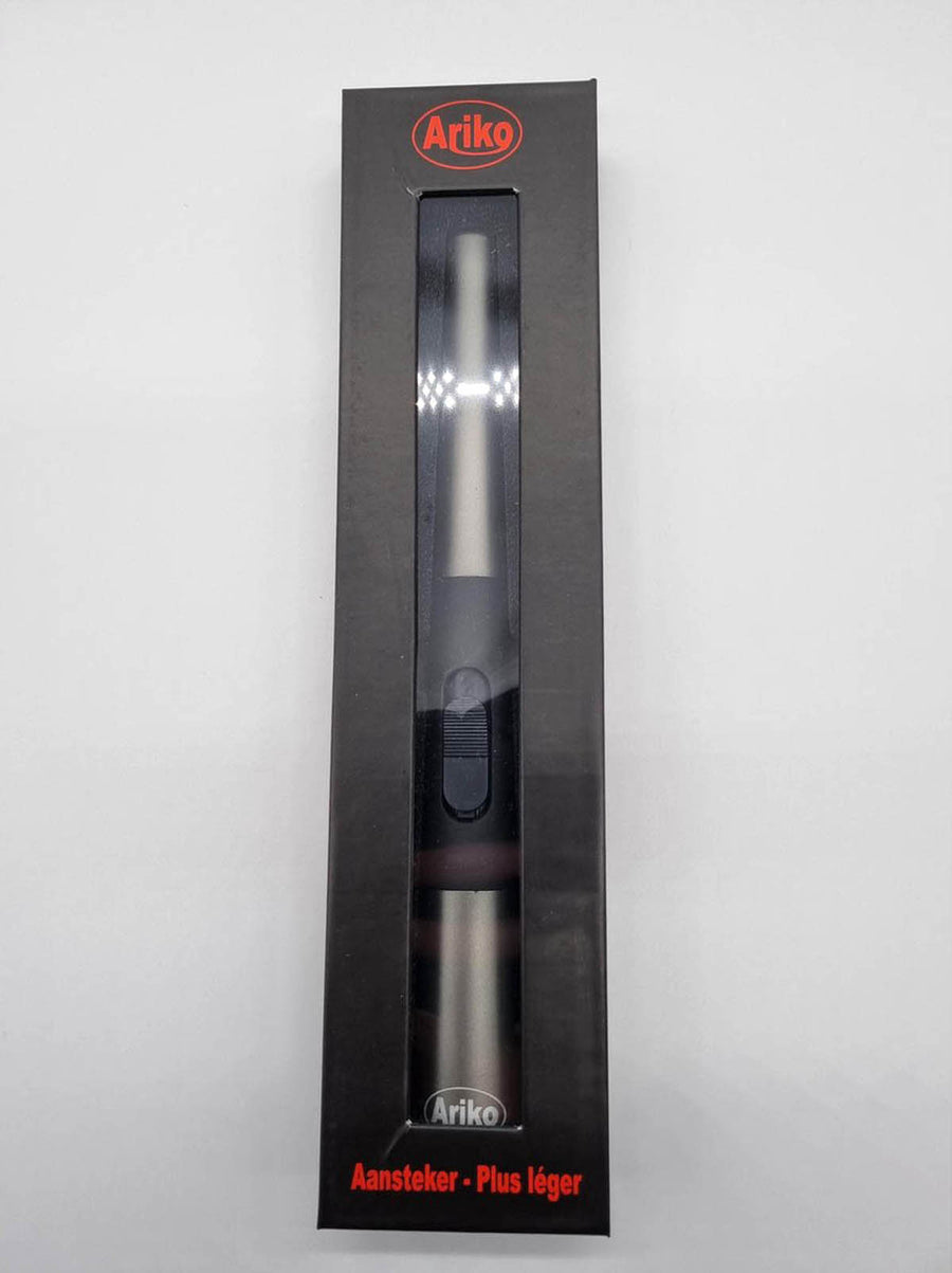 Ariko Luxe Plasma Arc aansteker (Zwart) in cadeaudoos|USB- oplaadbaar| Vlamloze elektrische aansteker voor keuken, kaars, BBQ of openhaard| In- en outdoor| Chique design