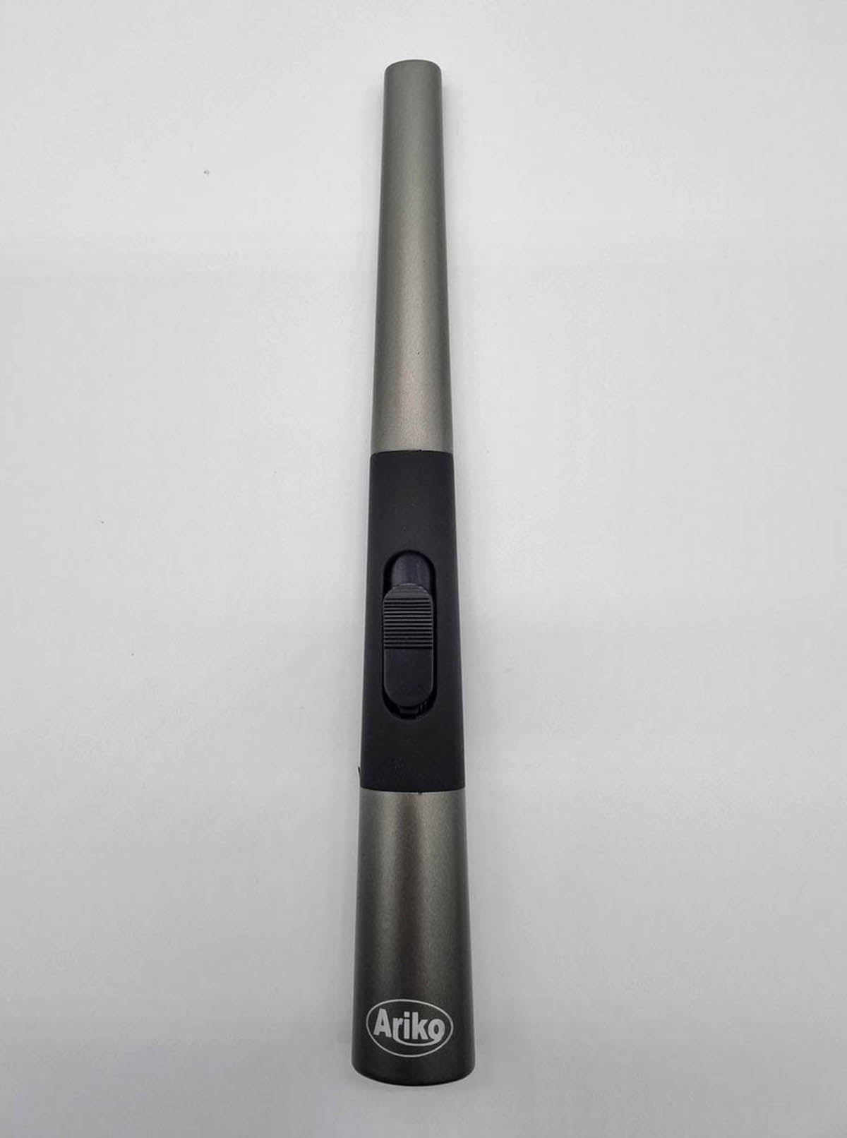 Ariko Luxuriöses Plasma-Feuerzeug (Schwarz) in Geschenkbox|USB wiederaufladbar| Flammenloses elektrisches Feuerzeug für Küche, Kerze, Grill oder Kamin| Innen und außen | Schickes Design