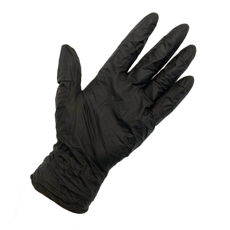 Medische Wegwerp Handschoenen - Maat L - 100 STUKS - Categorie 3 - Soft-Nitril - Poedervrij - Latex Vrij - Zwart - Ariko