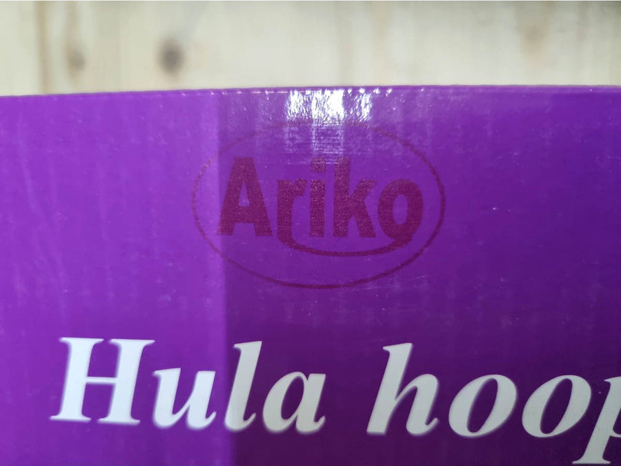 Ariko Fitness Massage Hoepel Ø 98cm | 1 kg | Met 40 Magnetische balletjes | Hoelahoep | Sport Hula Hoop | Verzwaarde hoepel | Sport hoepel | Vetverbranding | Fitness | Regenboog