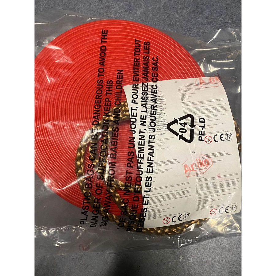 Ariko Tuinschommel voor Kinderen - Rond - Schotelschommel - Kunststof - Rood