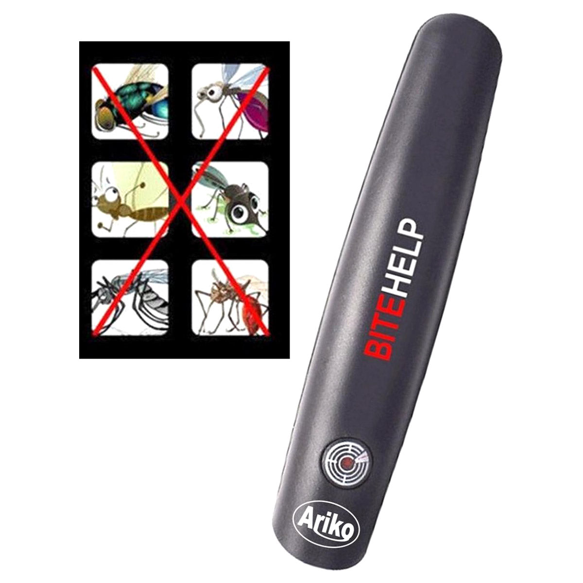 Ariko Bite Help Muggenbeet pen - Insectenbeet pijn verlichting - Jeuk verlichten - Muggenpen - Muggensteek - Muggen beet