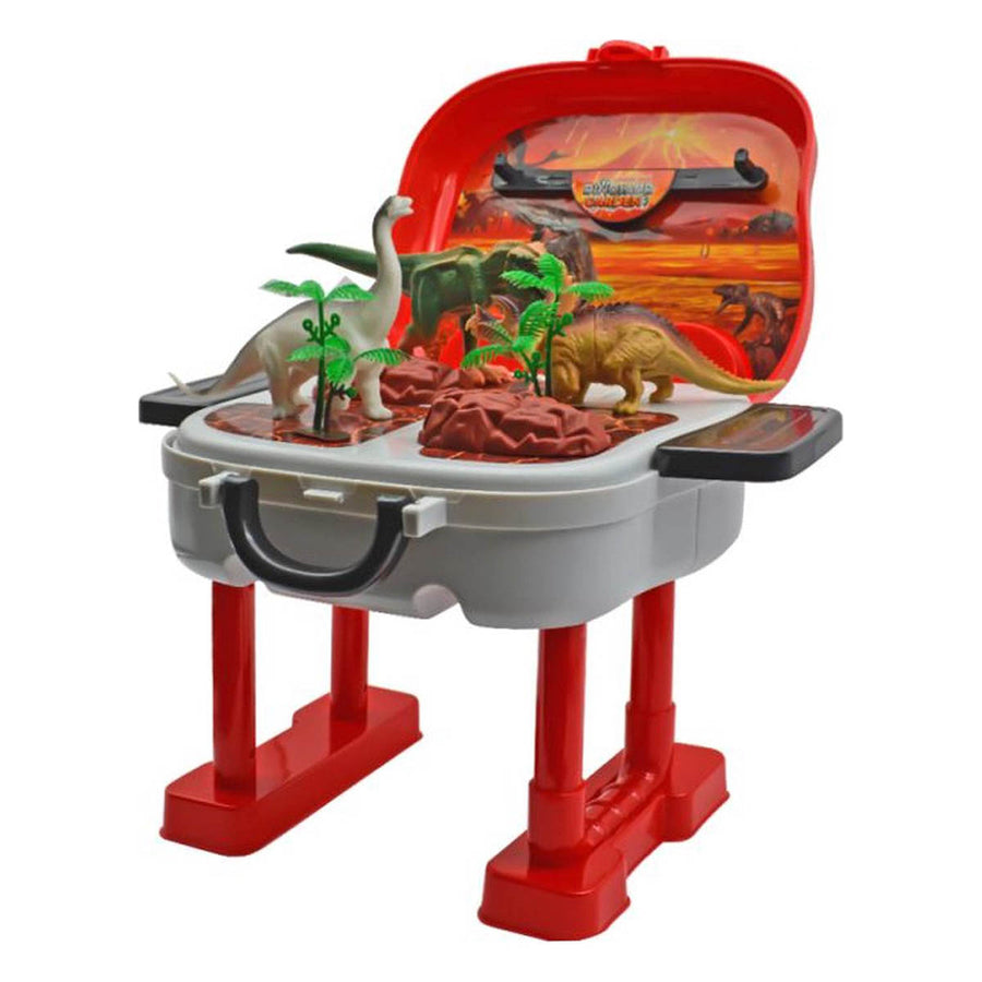 <tc>Ariko</tc>  Valise jouet dinosaure | Jouet à emporter Dinosaure | Jouets Garçons 3 ans | Jouets de dinosaure