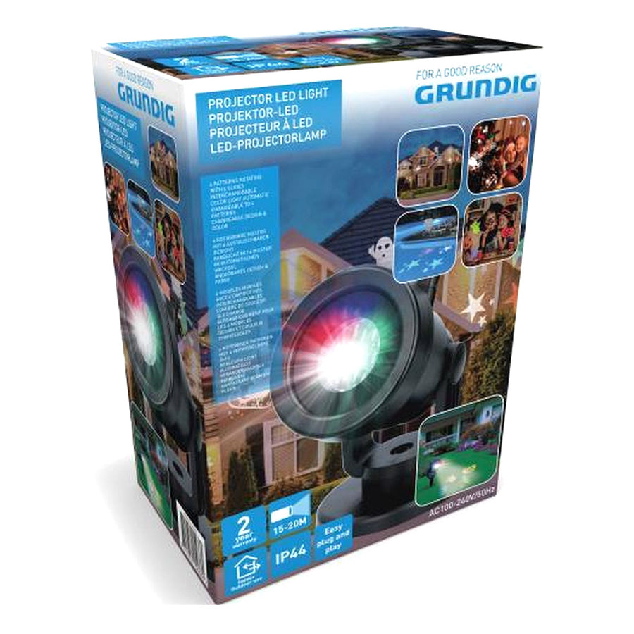 Projectorlamp - LED - 24 figuren - Kerst en Halloween - Binnen en Buiten - Ariko