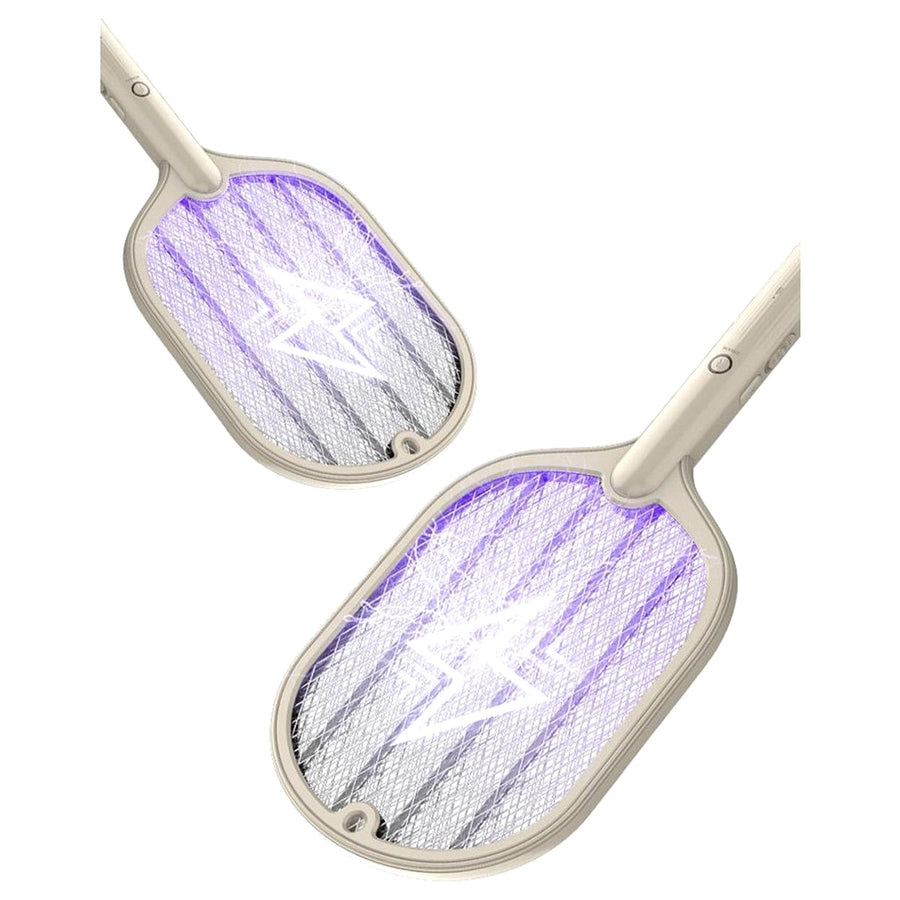 Ariko Mugzapper 2-in-1 Elektrische Muggenmepper Vliegenmepper - Muggenlamp - USB Oplaadbare Batterij - Staand en met de hand te gebruiken