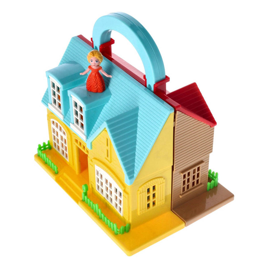 Ariko Luxe villa poppenhuis - Opvouwbaar tot koffertje