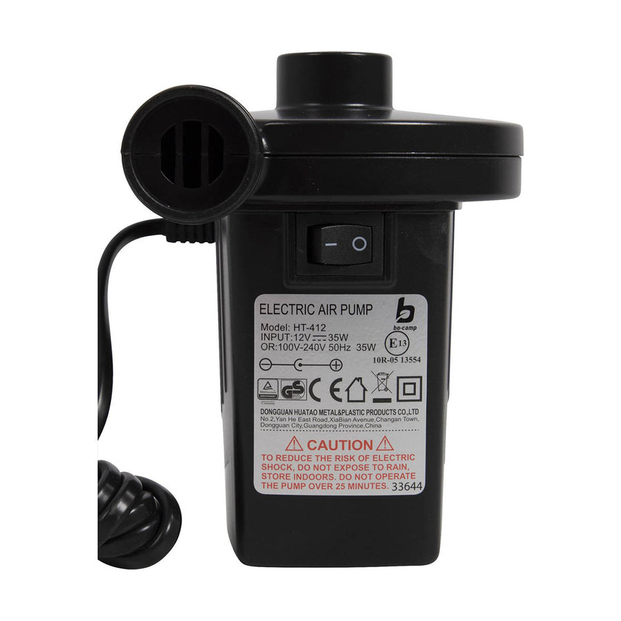 Bo-Camp Elektrische pomp luchtbed - 12 en 230 Volt - 230 Liter/min - Ariko